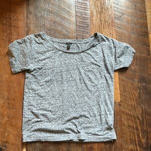 J Crew Heather Grey tshirt.